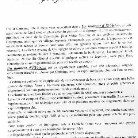 Appartement Un Moment D’évasion Épernay